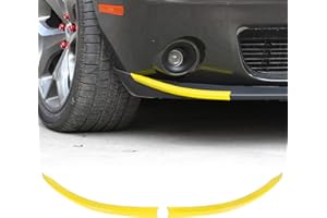 Voodonala for Dodge Challenger 2015-2023 Front Bumper Lip Splitter Protector Cover Compatible for Dodge Challenger 2015-2023(Yellow, SXT)