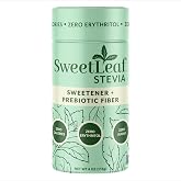 SweetLeaf Stevia Powder Shaker Jar, Sugar Free - 4 Oz, 1 Pack | Zero Calorie Sweetener No Erythritol, Stevia Leaf Extract, Natural Sugar Substitute for Coffee &amp; Baking