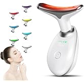 Face Beauty Device, Multifunctional Facial Massager, Portable Face Massager Tool, Glossy White