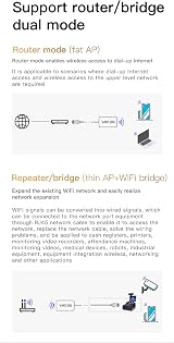 Vonets VAR1200-L Gigabit PoE Dual Band WiFi Bridge Router Repeater 3 RJ45 view 6