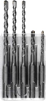 Makita D-03888 5pc SDS-Plus Standard Drill Bits Set - 5.5mm-8mm view 1