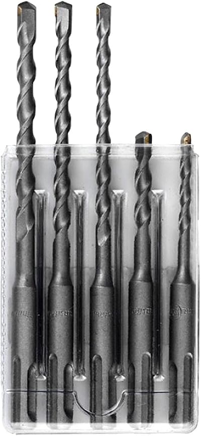 Makita D-03888 5pc SDS-Plus Standard Drill Bits Set - 5.5mm-8mm