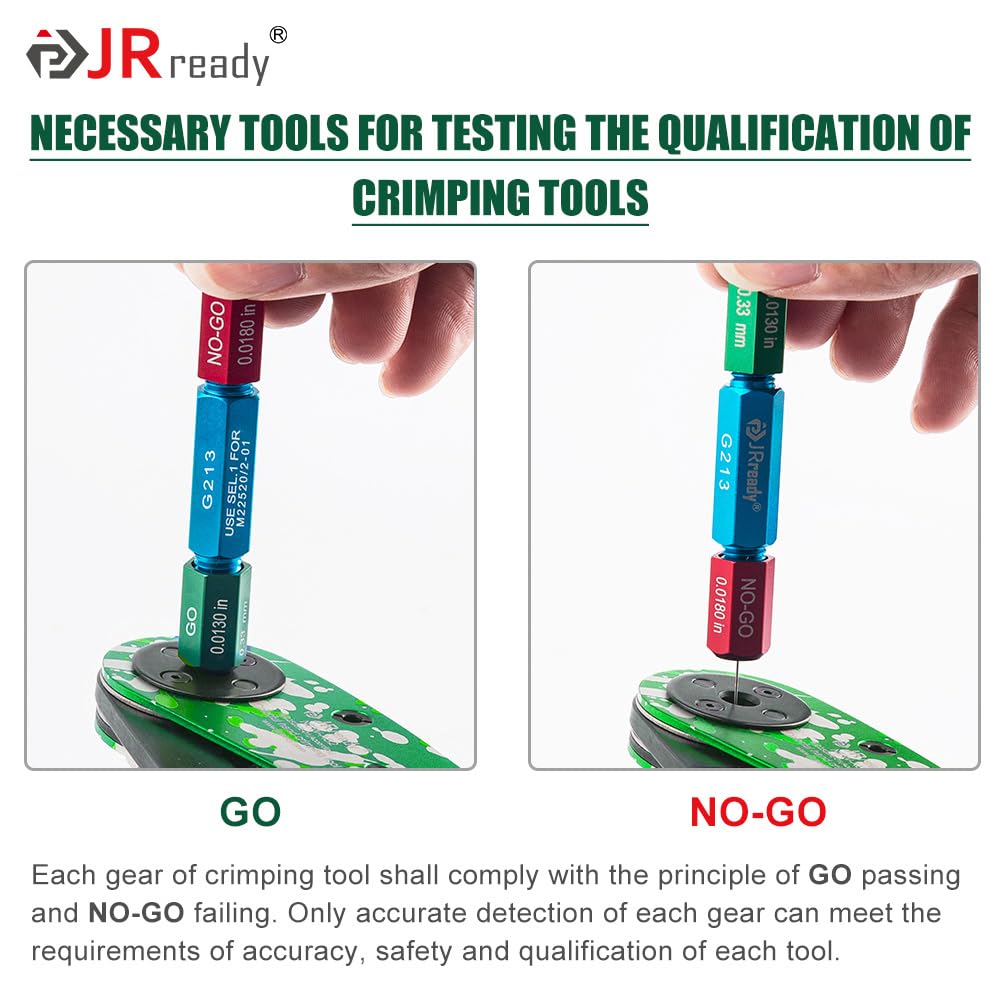 JRready ST2060AS2G M22520 2 01 Indent Crimper Kit NEWAS2G 615717