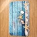 Awakingdemi Toilet Floor Rug 3pcs Ocean Underwater World Anti Slip Toilet Pattern Carpet Bathroom Mat (Starfish)