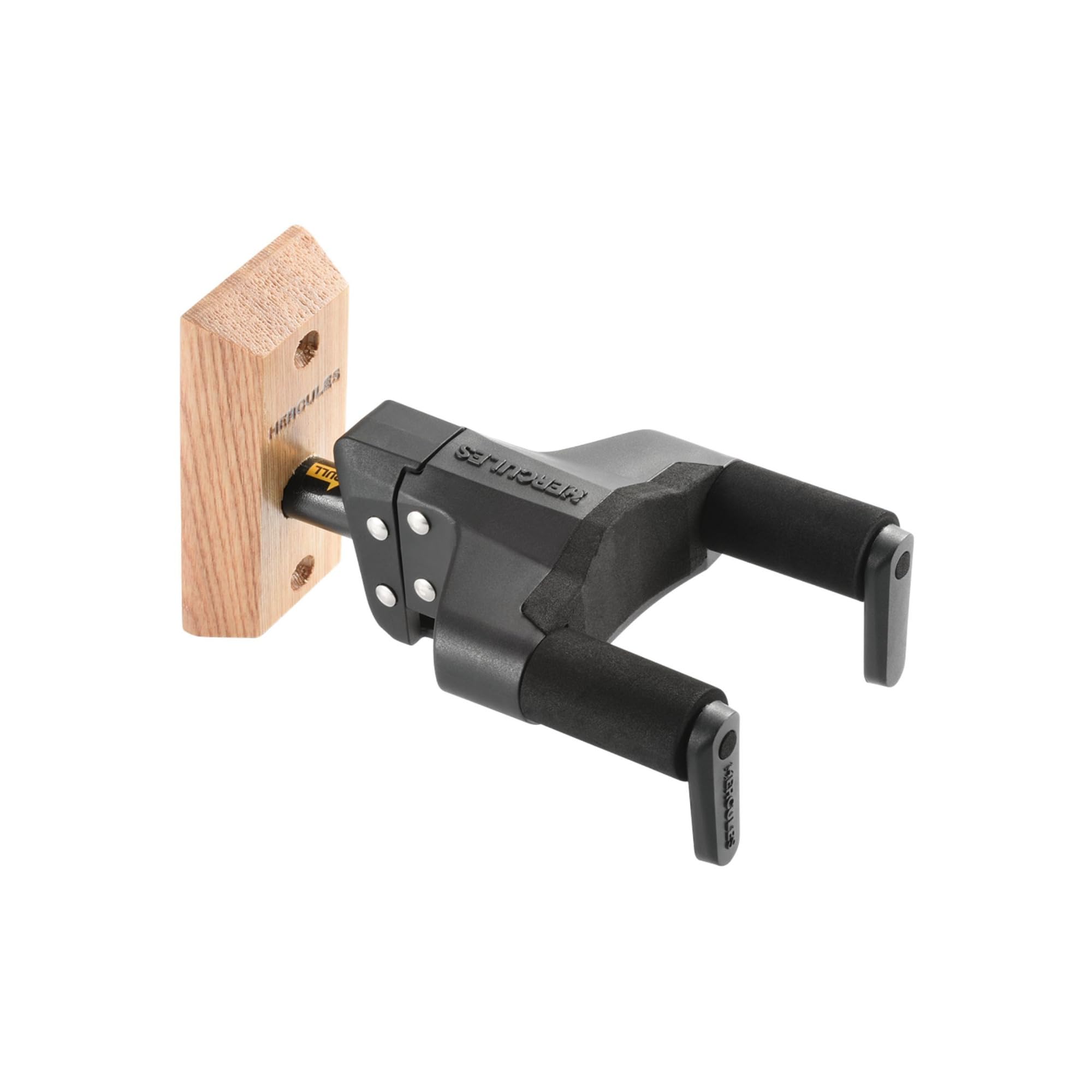 HERCULES Stands GSP38WB PLUS AGS Guitar Wall Hanger with Wood Base