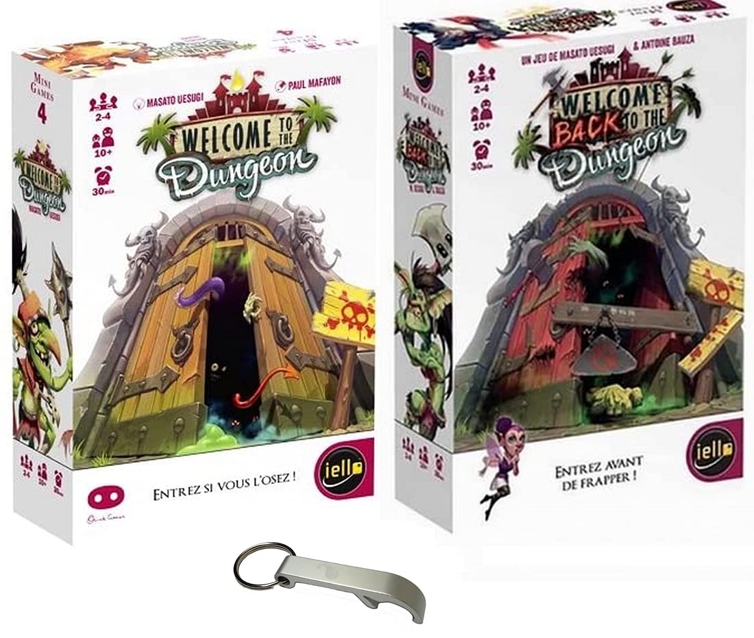 Set of 2 Games: Welcome to the dungeon + Welcome back to the dungeon + 1 Yoyo Blumie