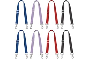 Premium Horse Blanket Sheet Leg Straps, Replacement Stretchy Belly Strap with Double Swivel Snaps, Adjustable Elastic Length 