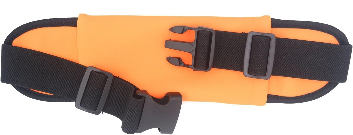 Running Belt Waist Pack Phone Holder Reflective Water Resistant for Running Hiking Fitness with Apple iPhone 8 Plus/7 Plus/X/8/7/6S,Samsung S8 Plus/S8/Note 8/4/S7 and Other Phones-Orange - Image 5