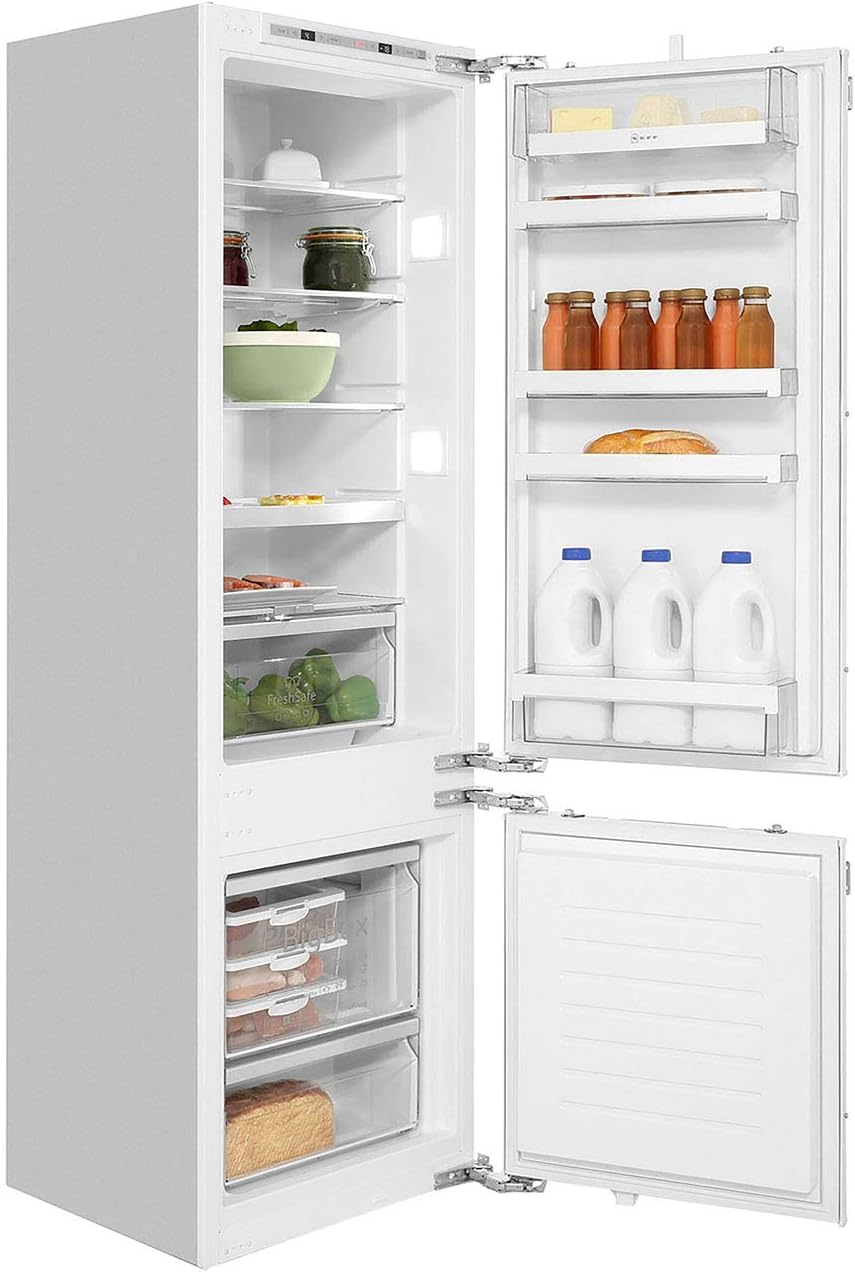 NEFF KI6873F30G Low Frost 7030 Fixed Hinge Integrated Fridge Freezer