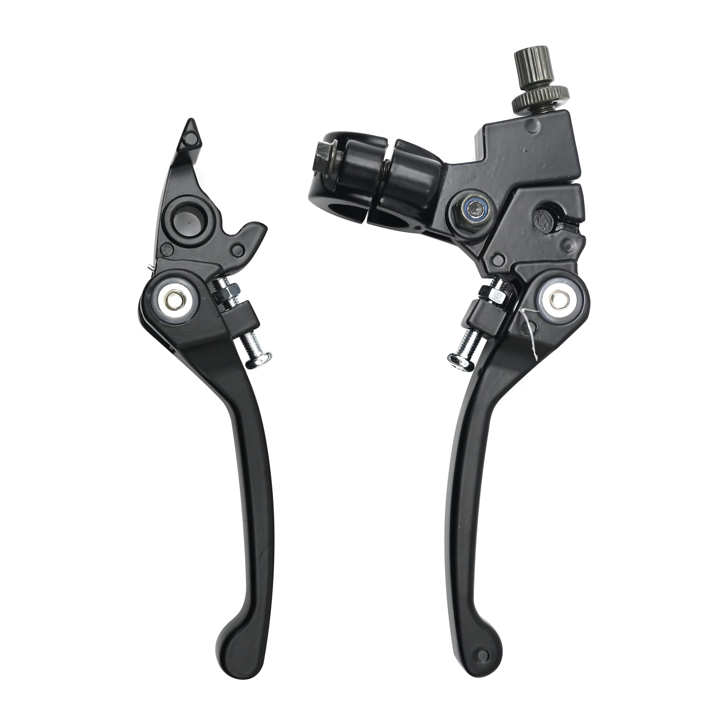 Photo 1 of Hoypeyfiy Folding Clutch Brake Lever for 22mm 7/8 Inch Handlebar Aluminum Fit for 110cc 125cc 140cc TTR 125cc SSR Xmotos Apollo 125 Pit Dirt Bike, Black