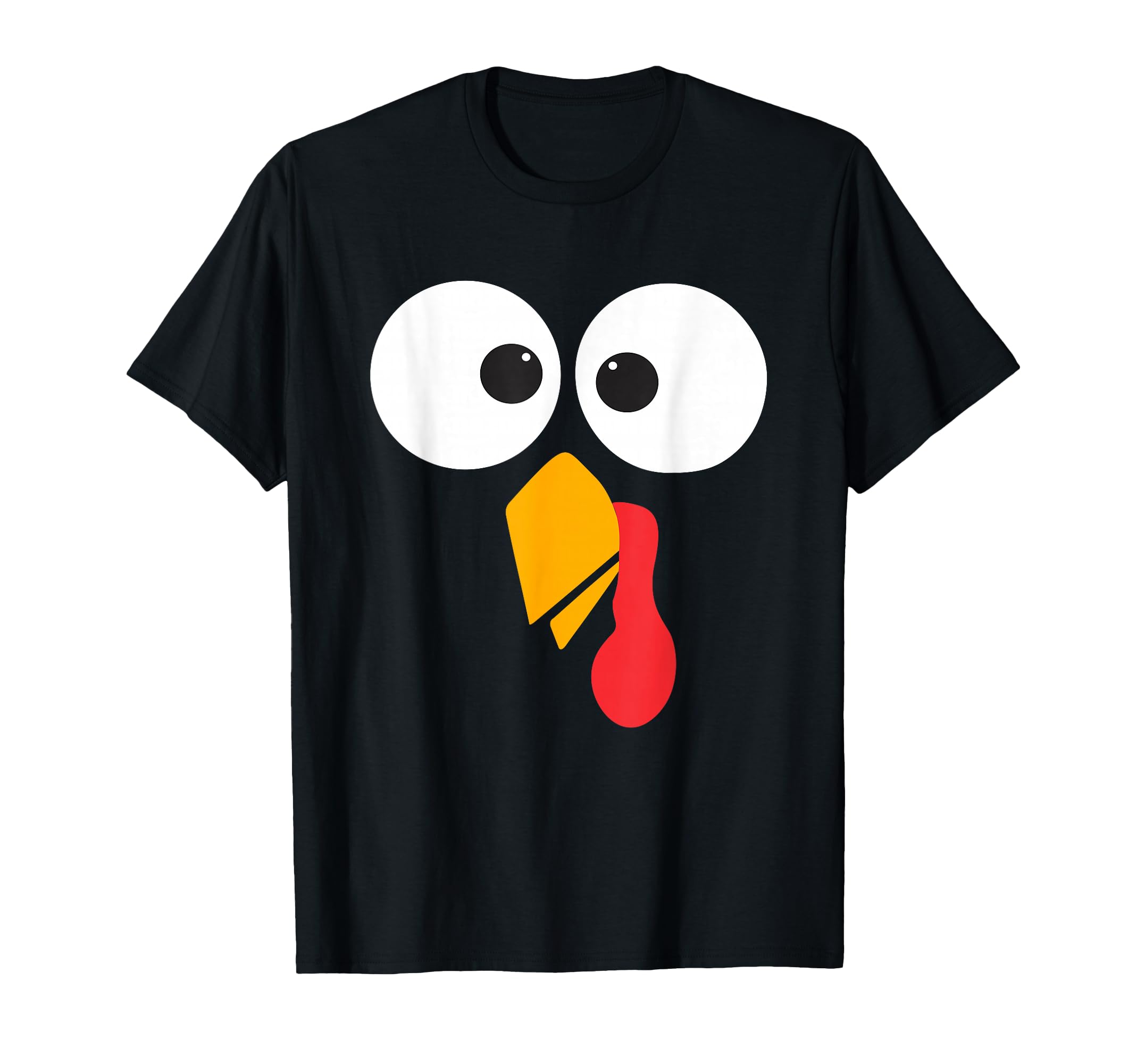 Photo 1 of Thanksgiving Turkey Face Matching Family Costume Cute Kids T-Shirt