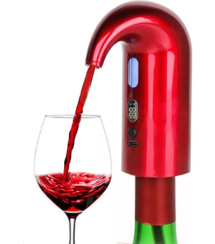 Aérateur De Vin électrique Automatique - Pour Vin, Whisky, Spiritueux - Design Blanc Ou Noir, Avec Détecteur Infrarouge