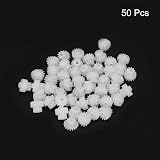 sourcing map 50Pcs 16 Teeth Plastic Double Gears 0.5 Module for RC Car DIY view 3