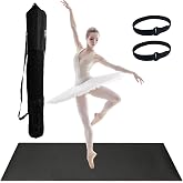 Portable Dance Floor Mat - Marley Dance Floor, 4.5mm Thick Non-Slip PVC Dance Flooring for Ballet and All Dance Styles &ndash; Perfect for Home, Studio, and Events