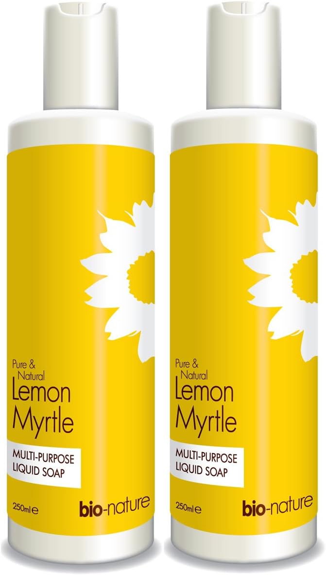 Bio-Nature Lemon Myrtle Multi-Purpose Liquid Soap 2 x 250ml