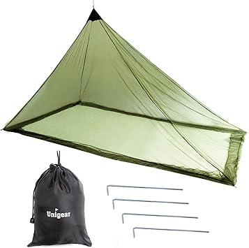 Amazon アウトドア モスキートネット キャンプ用蚊帳 蚊除け 軽量 高密度 持ち運び便利キャンプ 旅行 ハイキング 天体観測 おしゃれママ 防虫 殺虫用品