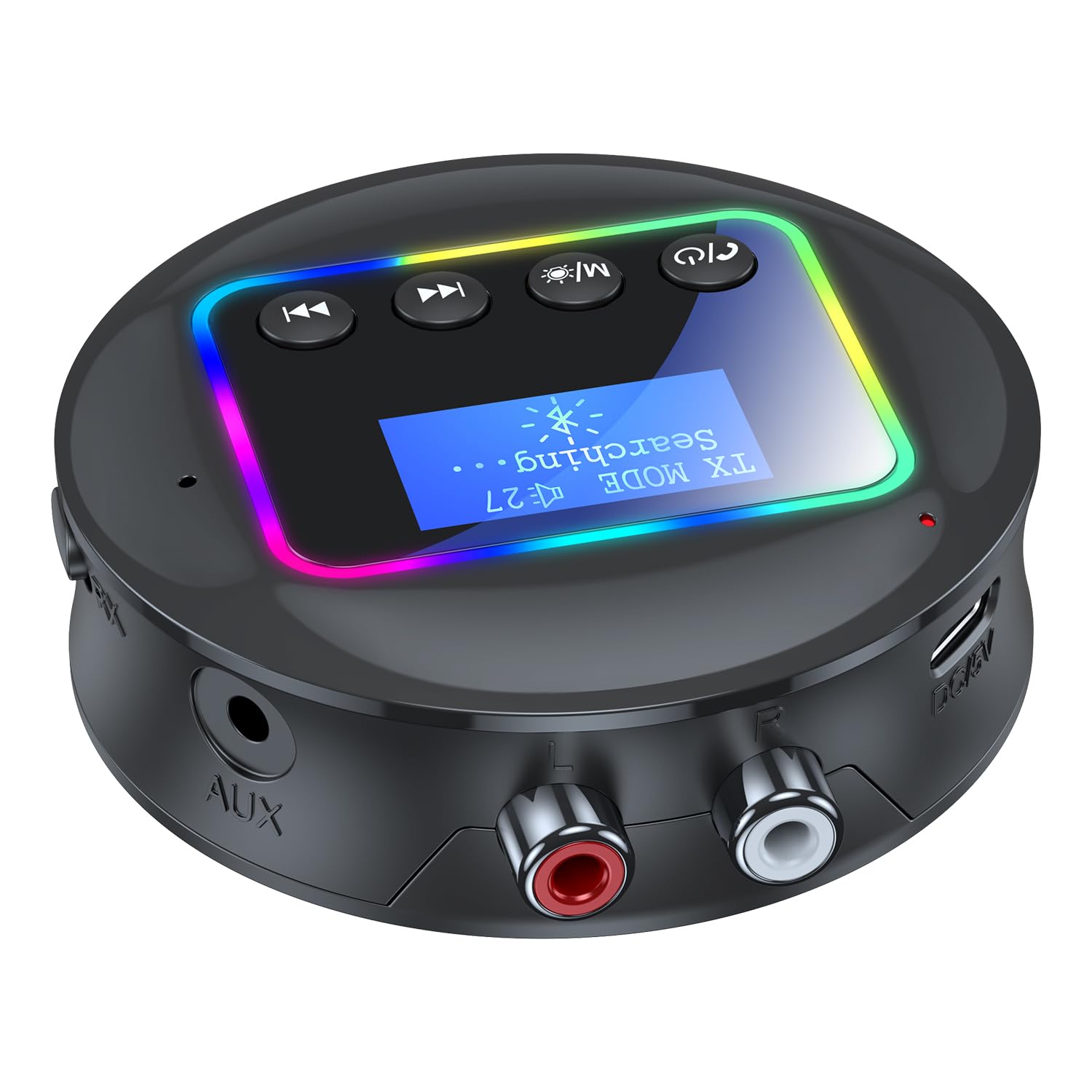 Photo 1 of 5.4 Bluetooth Receiver for Home Stereo, Wireless Transmitter Receiver Adapter for TV Headphones Speakers Airplane Home Theater PC Car, Support NFC TF AUX RCA, Low Latency & HD Music Audio
