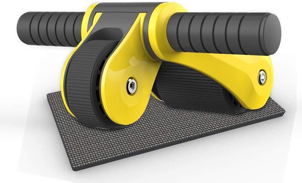 HREDFQ Foldable Portable Abdominal Wheel, Core Muscle Toning Home/Gym/Travel Workout Ab Wheel Roller for Men Women Abdominal Exercise
