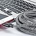 iPhone 8 Cable, 2 Pack Cambond 10ft Long MFI Certifed Durable Braided Cord for iPhone X 8 8 Plus 7 7 Plus 6s 6s Plus, iPhone 6 6 Plus, 5s 5c 5, iPad Air, Mini, iPad Pro, iPad 4th gen (Black + Grey)