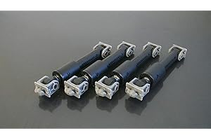 NEW Primeco 4 PACK W10261492, Shock Absorbers Compatible for Whirlpool WPW10261492, W10312625 Made by OEM Parts Manufacturer - 1 YEAR WARRANTY