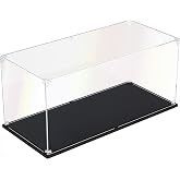 Clear Acrylic Display Case, Easy Assembly Large Showcase(17.7x8x8 inch) | dofopo Dust Protection Case for Action Figures and Dolls, Alternative Glass Box for Collectibles Commemorative Gifts