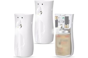 Qualirey 2 Pcs Automatic Fly Spray Dispenser Mosquito Flying Insect Control Metered Air Freshener Spray Dispenser for Summer 