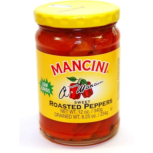 Mancini Fried Peppers With Onions - 2 Pack 12oz Jars | Ready-to-Serve Italian Style