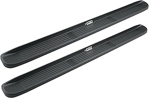 Westin 27-0020 Molded Running Boards Unlighted 93 in. Black Pair (Required Mounting Kit Sold Separately)