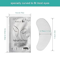 AHIER Eyepads Eyelash Extensions Lint Free, 100