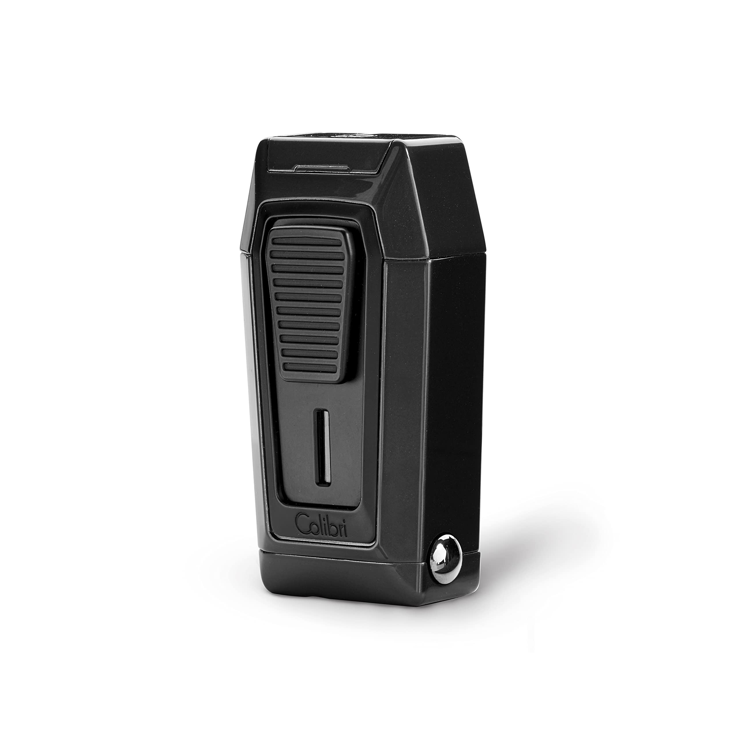 Colibri Quantum Triple Jet Flame Lighter | Built In V Shaped Cigar Cutter | lighter for smoking cigars | Wind Resistant | Works With Butane (Not Included) | Nice Elegant Gift Box | Two Year Warranty