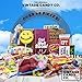 GET WELL SOON FEEL BETTER CARE PACKAGE- Nostalgic Decade Candies GIFT BOX – Fun Gag Gift Basket For Boy or Girl – PERFECT For Adults, College Students, Friend, Teens, Man or Womanthumb 1