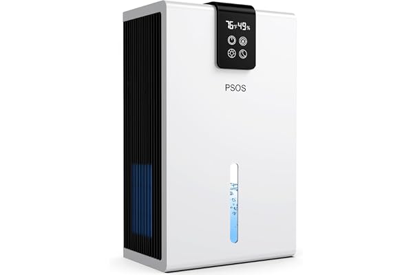 Dehumidifier, 98 OZ Water Tank, Dehumidifier for Home 1000Sq.Ft Quiet Dehumidifiers for Basement, Bedroom, Bathroom, RV with