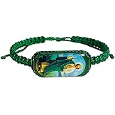 San Judas Bracelet,Green Adjustable St Jude Bracelet For Men Women,Mexican Bracelets Pulsera De San Judas Tadeo,Saint Jude Chain Medalla De San Judas Tadeo Regalos Cristianos Para Hombre y Mujer