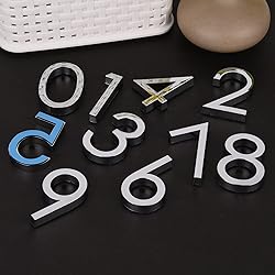 Self Adhesive Mailbox Numbers, Door Address Number