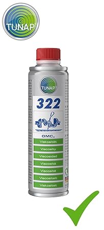 TUNAP 322 ÖLSTABILISATOR Öl Viskositäts-Stabilisator Ölverbrauch Ölverlust Stop 300 ml