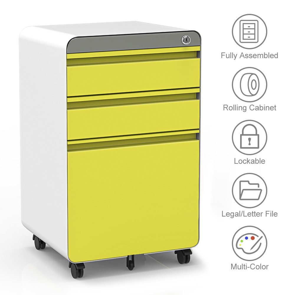 3 Drawer Filling Cabinet Metal Vertical File Cabinet With Hanging File Frame For Legal Letter File Install Free Anti Tilt Design And Lockable System Office Rolling File Cabinet Black Home Kitchen Dprd Tasikmalayakab Go Id