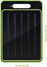 SMELEYOU 4 in 1 Defrosting Tray & Cutting Board with Grater & Sharpener view 5