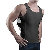 ConcealmentClothes Men’s Compression Undercover- Concealed Carry Holster Tank Top Shirt