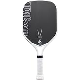 Wilson Vesper Lite Pickleball Paddle - Grip Size 1-4 1/8", Black/White