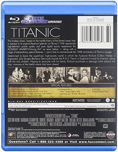 Titanic (1953) Blu-ray - //medicalbooks.filipinodoctors.org