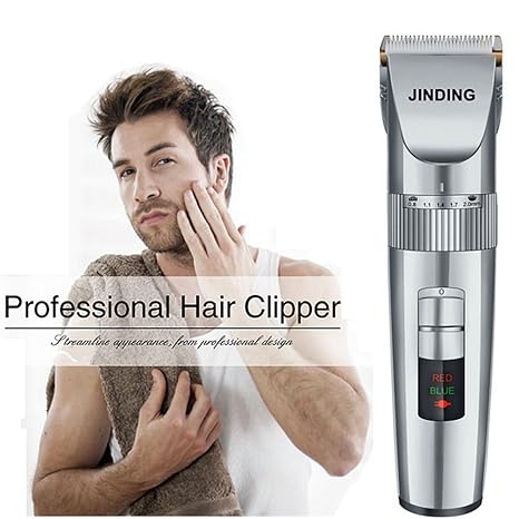 Silver Hot 220v Electric Hair Clipper Professional Hair Trimmer