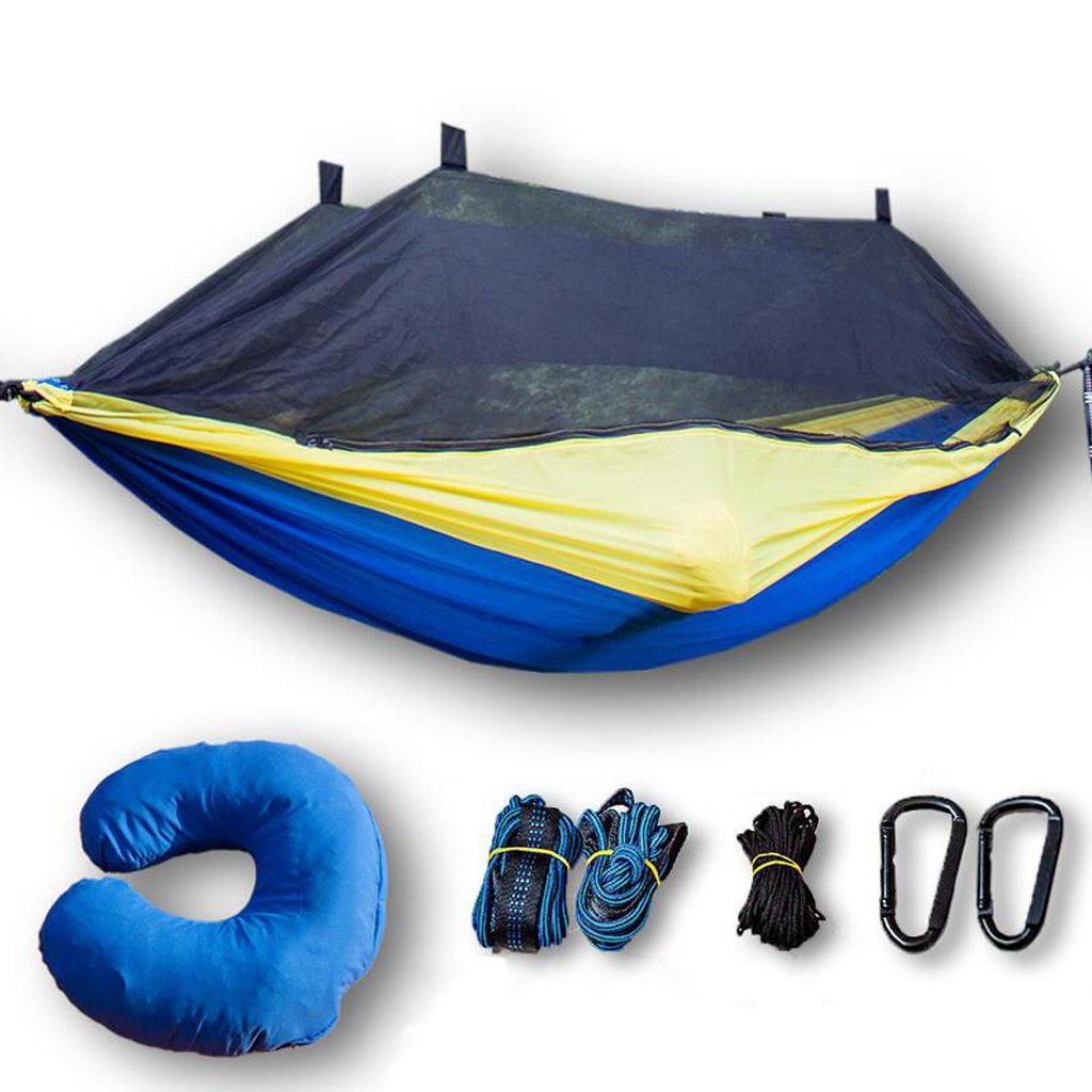 Jinxinハンモックキャンプアウトドア蚊帳パラシュート布でウルトラライトmosquito Net Hammock B07ffrxnsp ハンモック 安い割引 Baudouin Ma