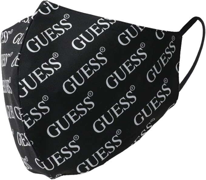 Amazon Co Jp ゲス マスク メンズ 父の日 ギフト 洗えるマスク ファッションマスク 黒マスク 綿マスク カラー おしゃれ レディース 男女兼用 ブラック Free 服 ファッション小物