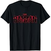 The Batman Logo with Red Bat T-Shirt