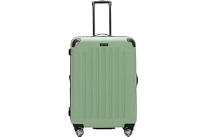 Kenneth Cole REACTION Renegade Luggage Expandable 8-Wheel Spinner Lightweight Hardside Suitcase, Seafoam, 28-Inch Checked
