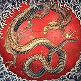 Artifact Puzzles - Hokusai Dragon Wooden Jigsaw Puzzle