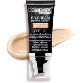 Bellapierre BB Cream with SPF 20, Tinted Moisturizer &amp; Lightweight Foundation Makeup, Buildable Light-to-Medium Coverage, Soft Matte Finish, Paraben-Free, Cruelty-Free, 1.7 fl oz &ndash; Light/Cool