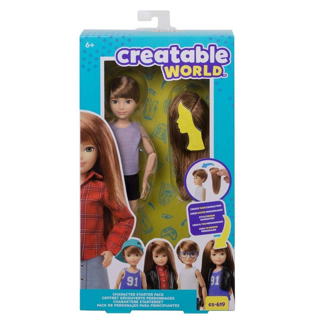 Mattel GKV40 Creatable World Character Starter Pack CS-619