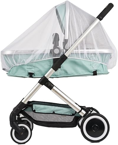 Vobulafy Pram Net 2 Pack Universal Mosquito Bug Cover for Stroller Bassinet