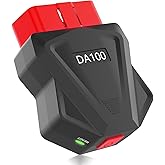 FlyroadUp OBD2 Scanner Bluetooth for iOS iPhone Android with Power ON/Off Button to Save Car Battery OBDII Diagnostic Tool Read Clear Codes with Free App